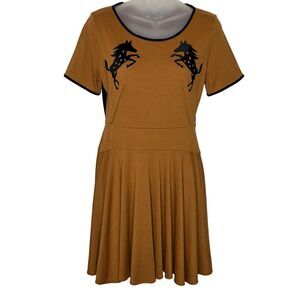 Sretsis By Pim Sukhahuta Horse Hair Dress Size 6 NWOT